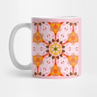 des papillons et des fleurs Mug